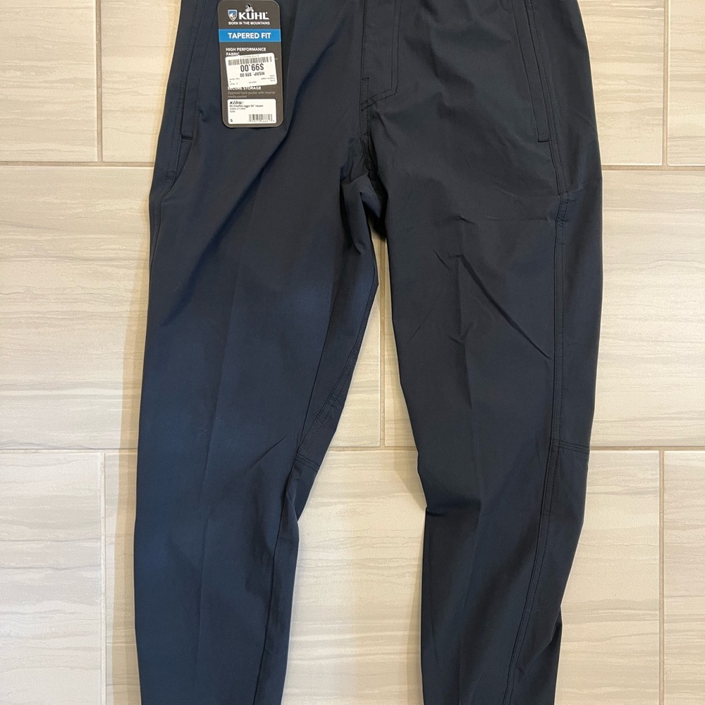 NWT Kuhl Men's Freeflex Joggers S Dark Storm - Picture 2 of 4